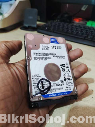 WD 1TB Laptop হার্ডডিস্ক